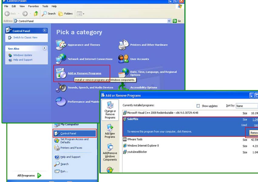 win-xp-threat-removal Come rimuovere CrocutaCrocuta?